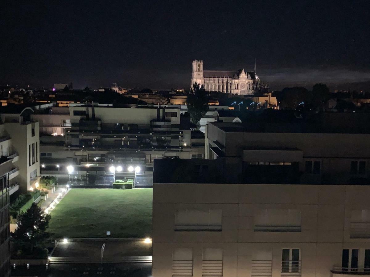 Le Septieme - Vue Cathedrale - Saint Remi Lejlighed Reims Eksteriør billede